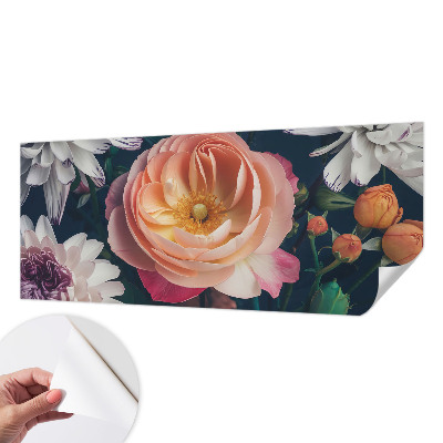 Fotobehang kinderkamer Bloemenharmonie