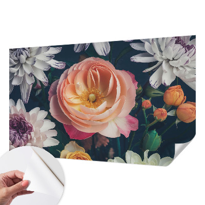 Fotobehang kinderkamer Bloemenharmonie