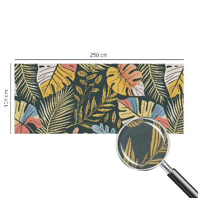 Fotobehang tienerkamer Tropische energie