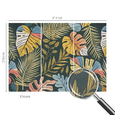 Fotobehang tienerkamer Tropische energie