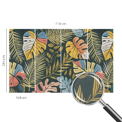 Fotobehang tienerkamer Tropische energie