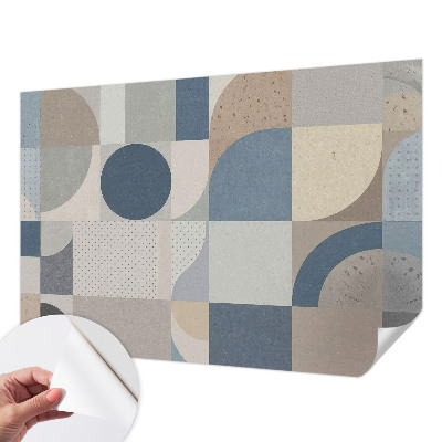 Fotobehang babykamer Geometrische mozaïek