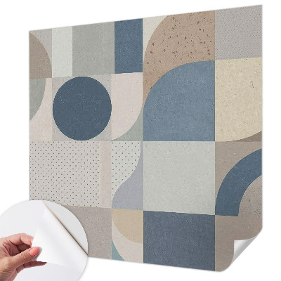 Fotobehang babykamer Geometrische mozaïek