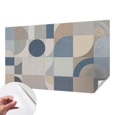 Fotobehang babykamer Geometrische mozaïek