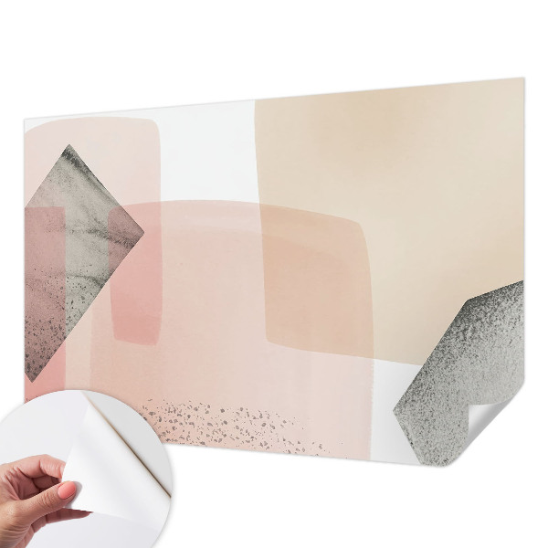 Zelfklevend fotobehang Fijne figuren