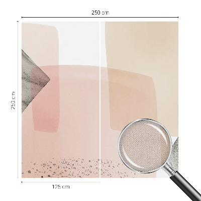 Zelfklevend fotobehang Fijne figuren