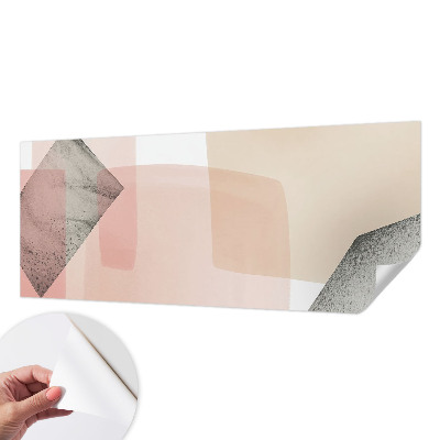 Zelfklevend fotobehang met fijne figuren als patroon