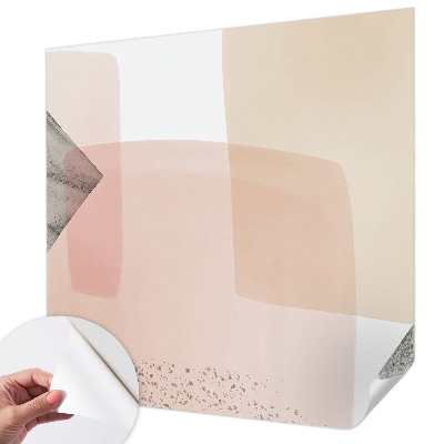 Zelfklevend fotobehang Fijne figuren