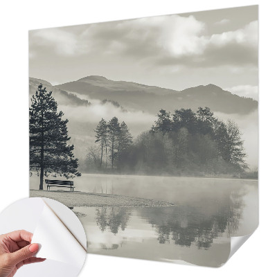 Foto behang voor de keuken Romantisch landschap