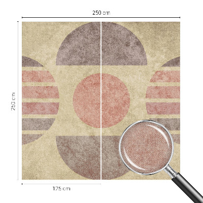 Zelfklevende behangsticker Geometrische vormen