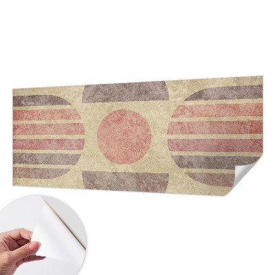 Zelfklevende behangsticker Geometrische vormen