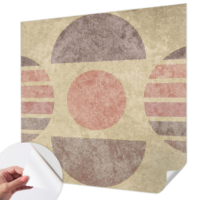 Zelfklevende behangsticker Geometrische vormen