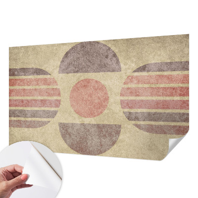 Zelfklevende behangsticker Geometrische vormen