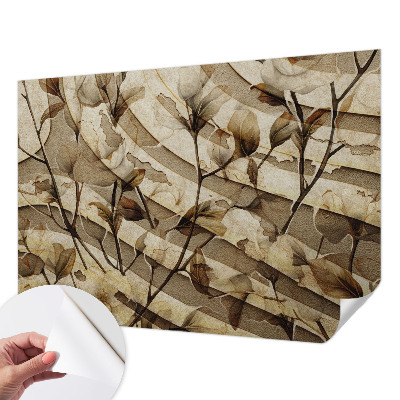 Fotobehang kinderkamer Klassieke flora