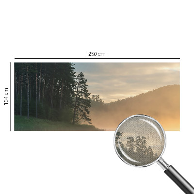 3D fotobehang Mistige ochtend