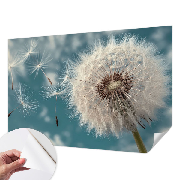 Zelfklevend fotobehang op maat Een vleugje etherische schoonheid