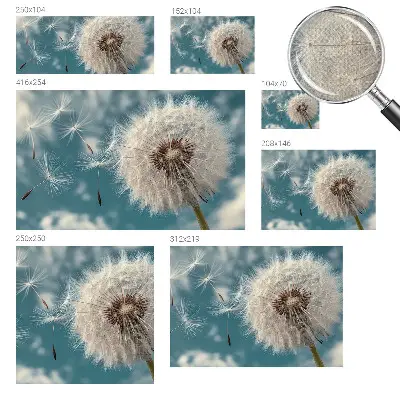 Zelfklevend fotobehang op maat met een subtiel, etherisch design