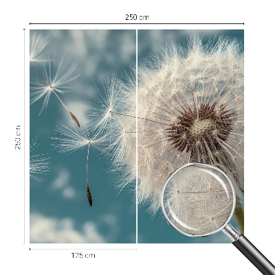 Zelfklevend fotobehang op maat Een vleugje etherische schoonheid