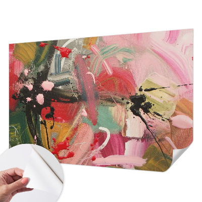 Foto behang voor de kinderkamer Kleurrijke chaos