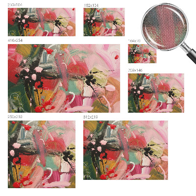 Foto behang voor de kinderkamer Kleurrijke chaos