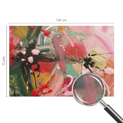 Foto behang voor de kinderkamer Kleurrijke chaos