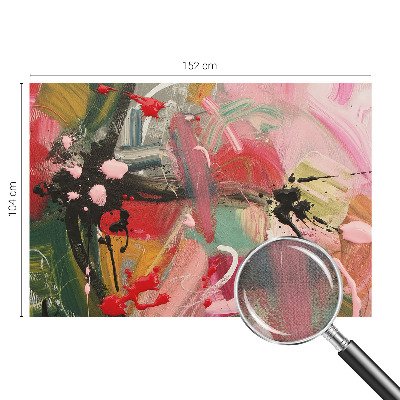 Foto behang voor de kinderkamer Kleurrijke chaos