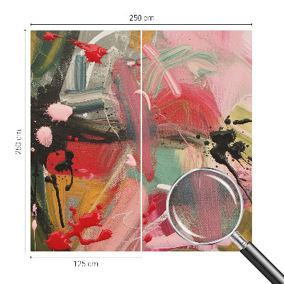 Foto behang voor de kinderkamer Kleurrijke chaos