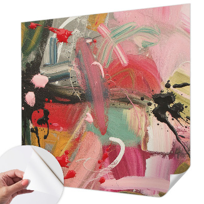 Foto behang voor de kinderkamer Kleurrijke chaos