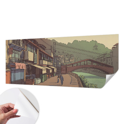 Fotobehang kinderkamer Pastel landschap