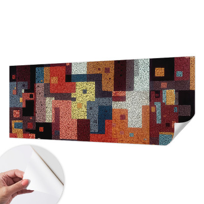 Fotobehang voor kinderkamer met kleurrijke vormen