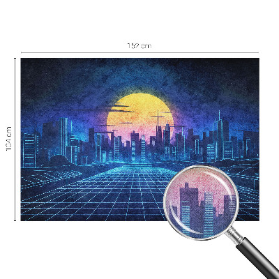 Fotobehang babykamer Futuristisch landschap