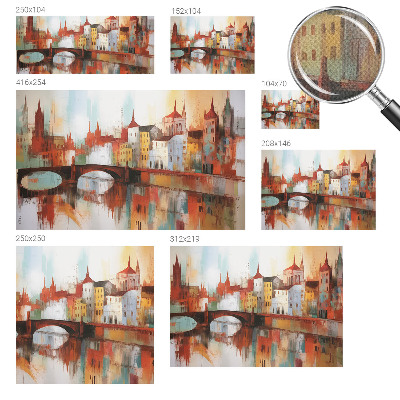 Fotobehang voor de kinderkamer Stadslandschap