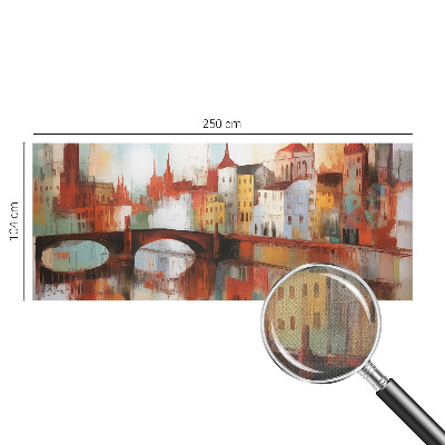 Fotobehang voor de kinderkamer Stadslandschap