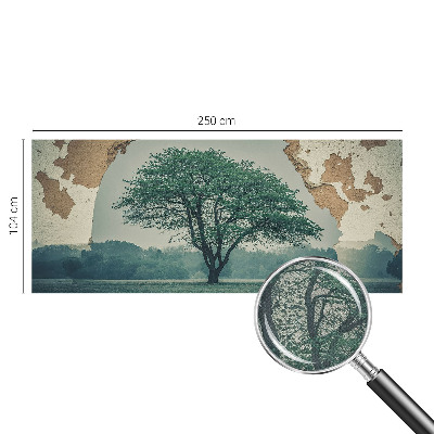 Foto behang voor de kinderkamer Een eenzame boom