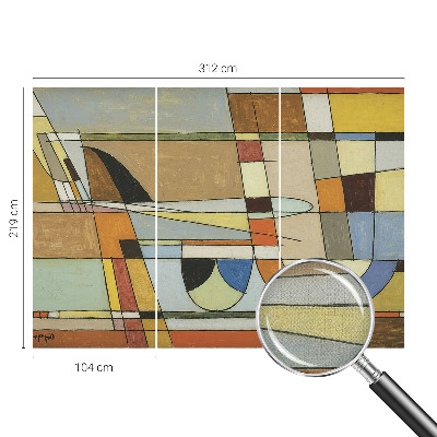 Fotobehang zelfklevend met geometrisch patroon