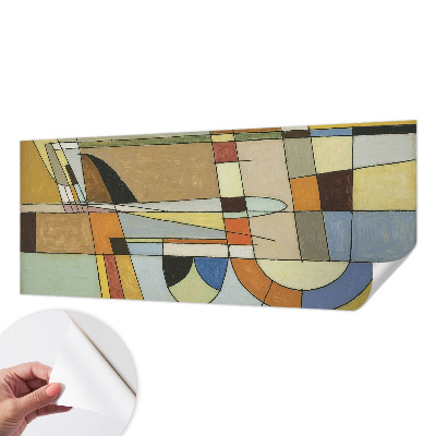 Fotobehang zelfklevend met geometrisch patroon