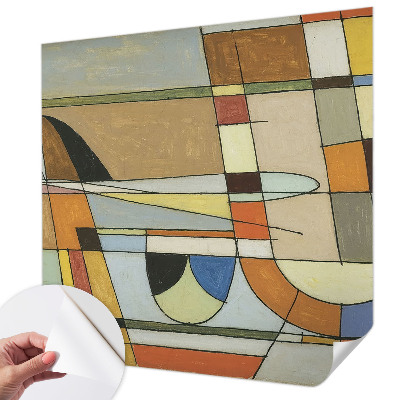 Fotobehang zelfklevend met geometrisch patroon
