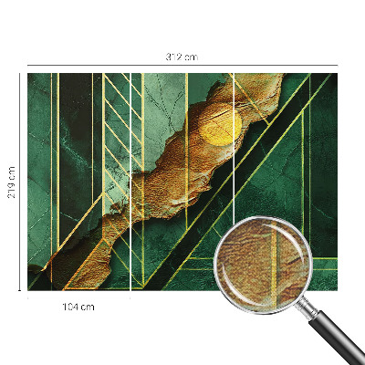 Fotobehang voor de kinderkamer Geometrische spanning