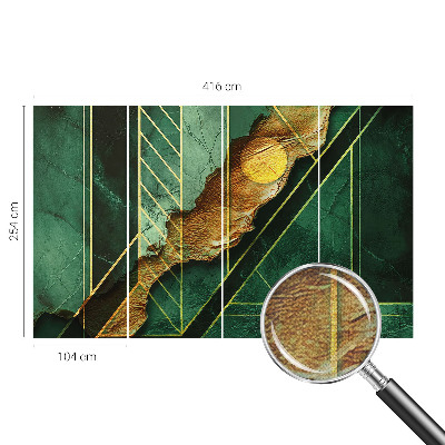 Fotobehang voor de kinderkamer Geometrische spanning