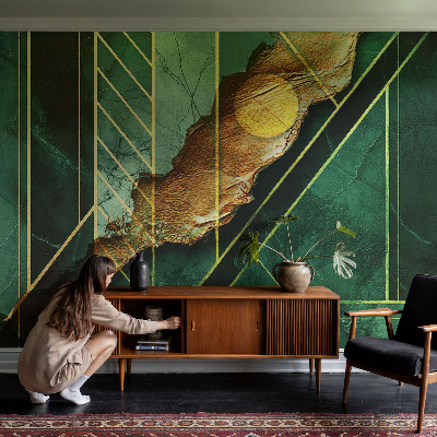 Fotobehang voor de kinderkamer Geometrische spanning