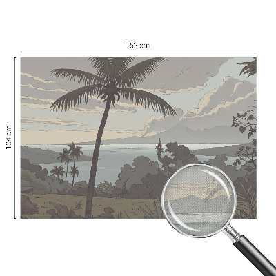 Foto behang voor de keuken Exotisch landschap