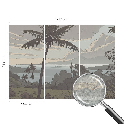 Foto behang voor de keuken Exotisch landschap