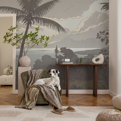 Foto behang voor de keuken Exotisch landschap