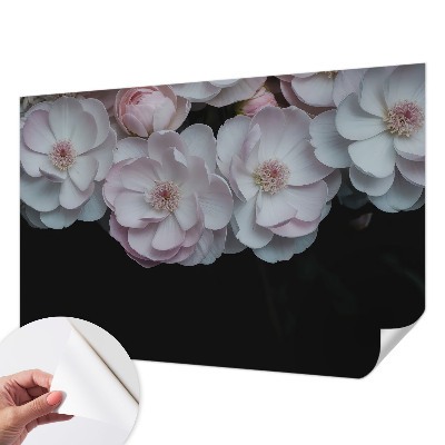 Zelfklevend fotobehang met een delicaat boeket als print