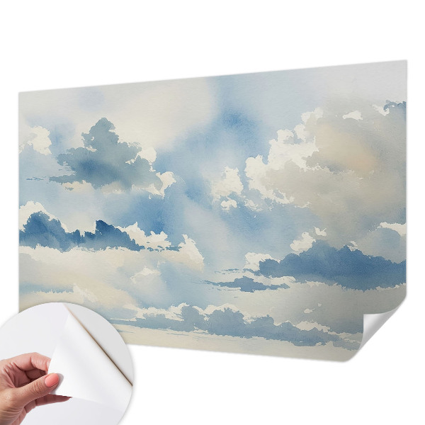3D fotobehang Hemelse wolken