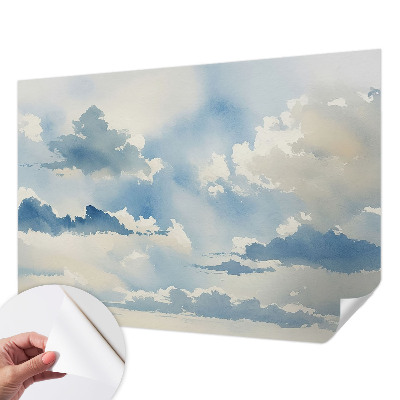 3D fotobehang Hemelse wolken