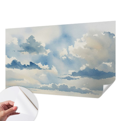 3D fotobehang Hemelse wolken