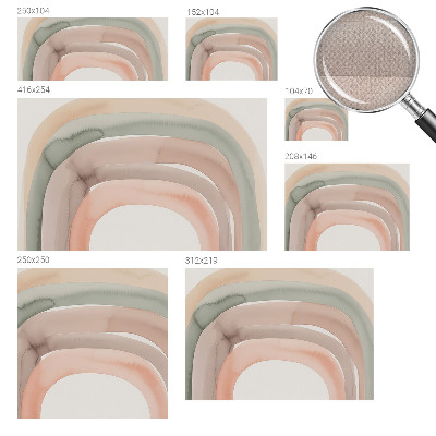 Foto behang voor de kinderkamer Regenboogbogen