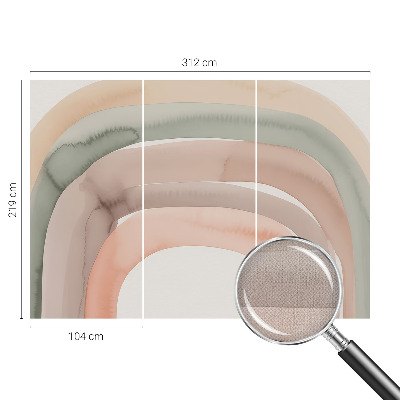 Foto behang voor de kinderkamer Regenboogbogen