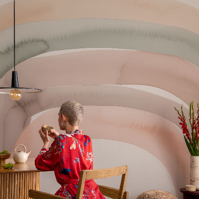 Foto behang voor de kinderkamer Regenboogbogen